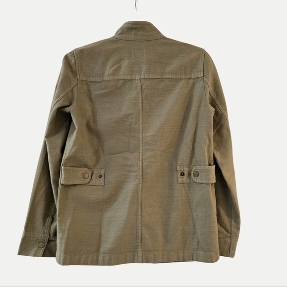 J.Crew Women Garment Dyed Military Jacket Size XXS EUC - Picture 2 of 6